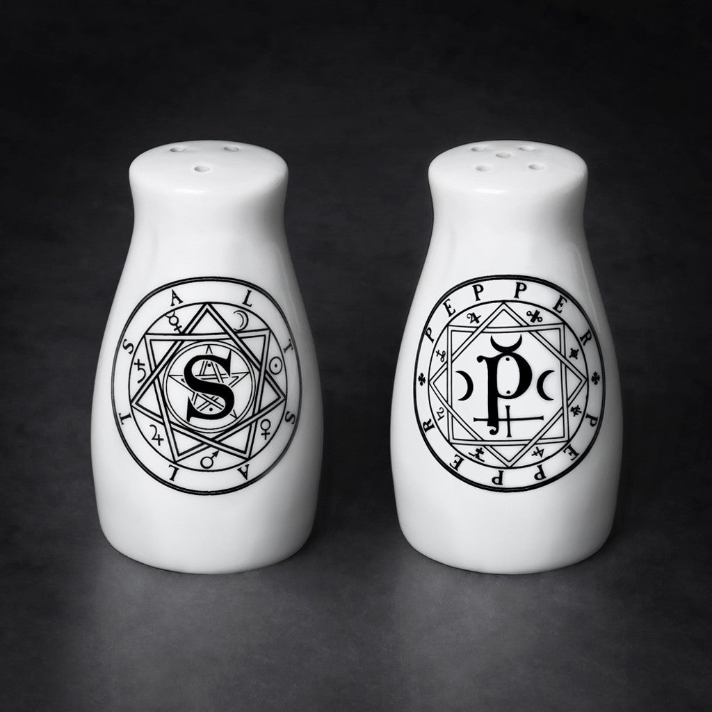 S' & 'P' Salt & Pepper set